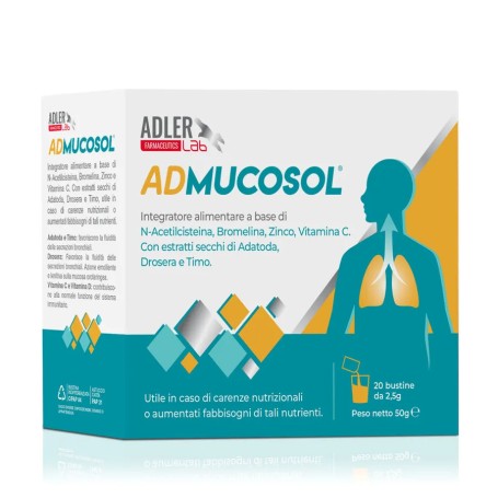 ADMUCOSOL 20 BUSTINE