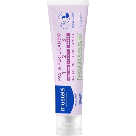 Mustela Pasta Cambio, 98% Ingredienti di Origine Naturale (100ml)