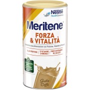 MERITENE FORZA E VITALITÀ POLVERE CAFFÈ Integratore di proteine vitamine e minerali 270g