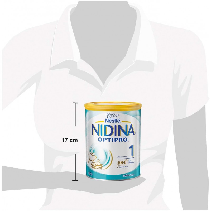 Latte In Polvere Nidal 1 Nestl&eacute; - Per Neonati 0-6 Mesi, 2 Bustine